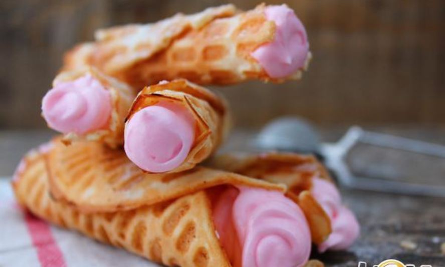 Рецепт вафельных трубочек