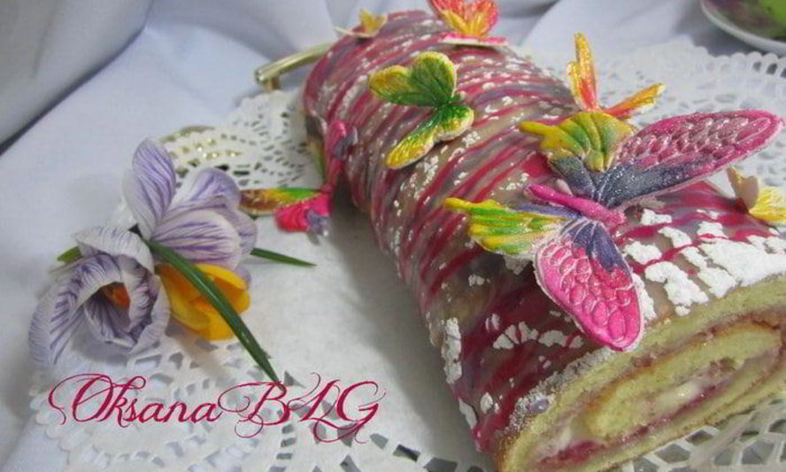 Рецепт весеннего рулета