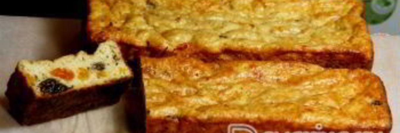 Выпечка диетическая из геркулеса с творогом и сухофруктами