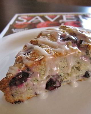 Выпечка с черникой