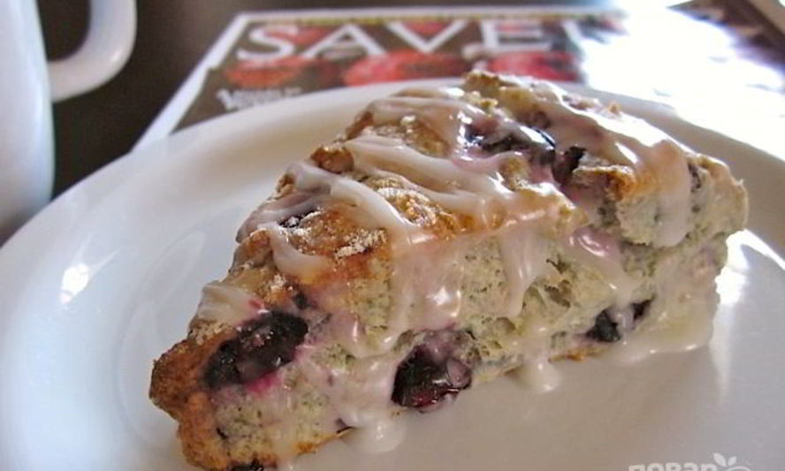 Рецепт выпечки с черникой