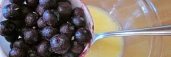 выпечка с черникой