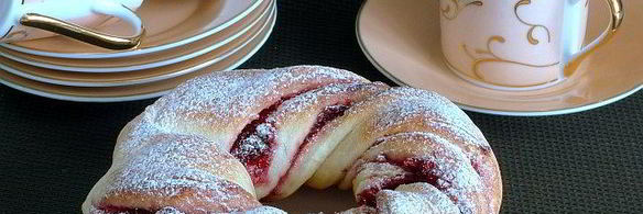 выпечка с клюквой