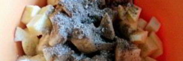 яблочный рулет