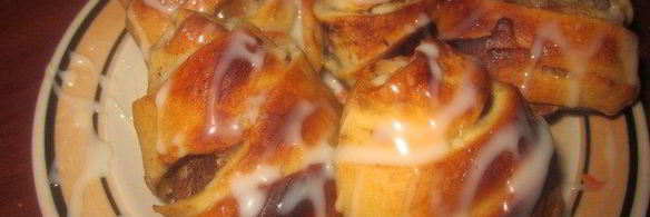 яблочные рулетики