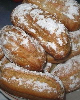 Эклеры с заварным кремом