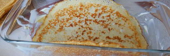 блинная запеканка десертная