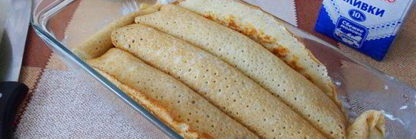 блинная запеканка десертная