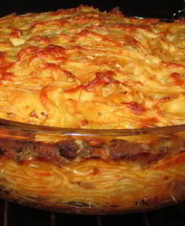 Мясная запеканка