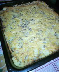 Запеканка с фаршем