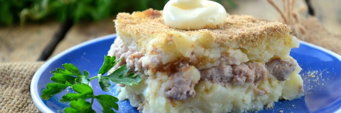 Картофельная запеканка классическая