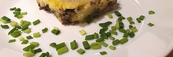 картофельная запеканка с фаршем