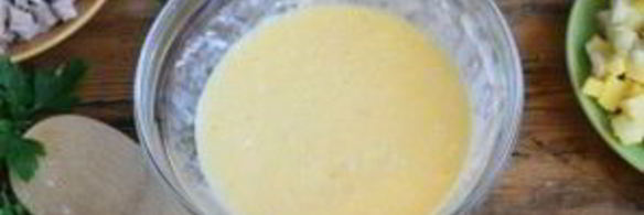 картофельная запеканка с индейкой