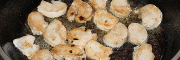 картофельная запеканка с курицей и беконом