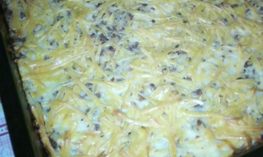 Рецепт картофельной запеканки с мясным фаршем