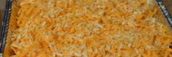 картофельная запеканка с мясом и грибами