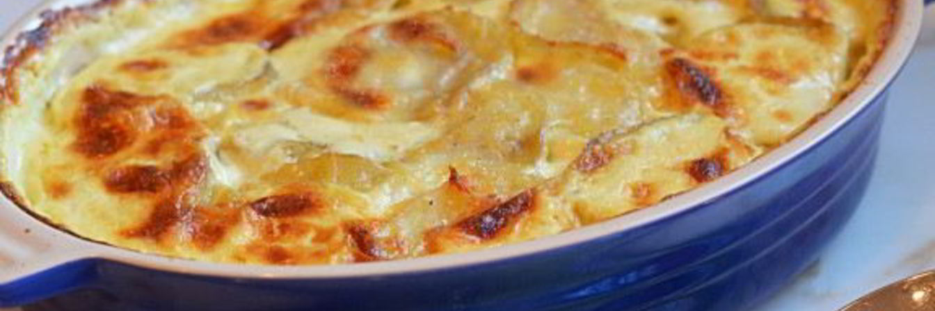 Картофельная запеканка с сыром