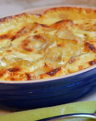 Картофельная запеканка с сыром