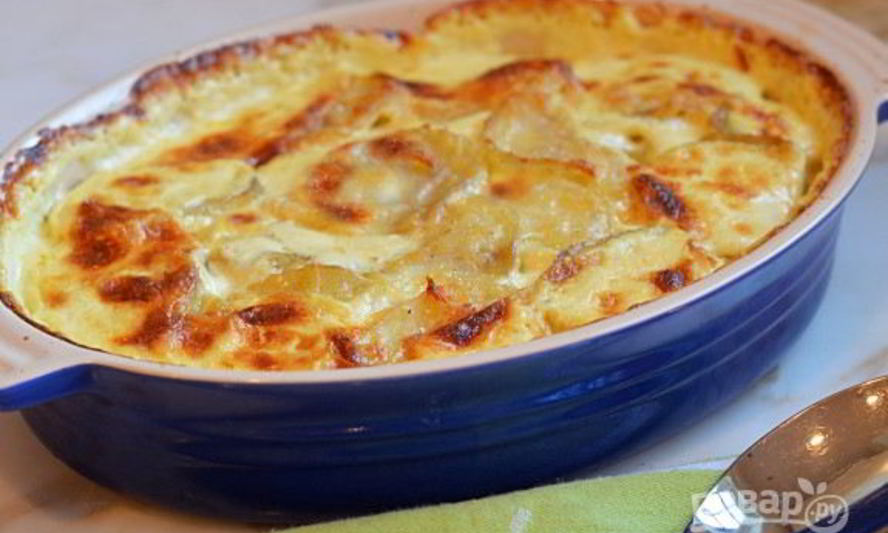 Рецепт картофельной запеканки с сыром