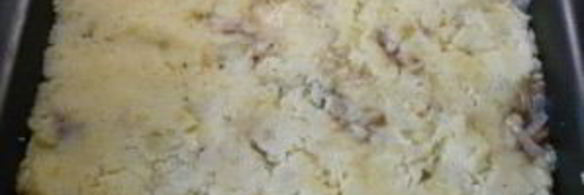 картофельная запеканка с тушенкой в духовке