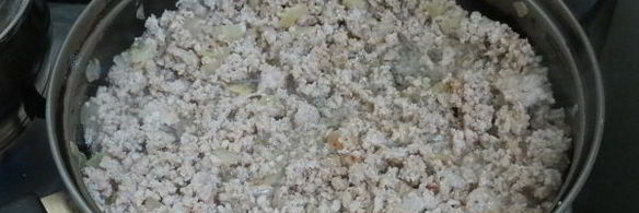 картофельная запеканка со свиным фаршем и сыром