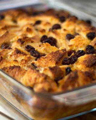 Хлебный пудинг — запеканка из хлеба