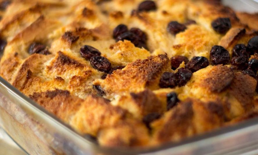 Рецепт хлебного пудинга — запеканки из хлеба