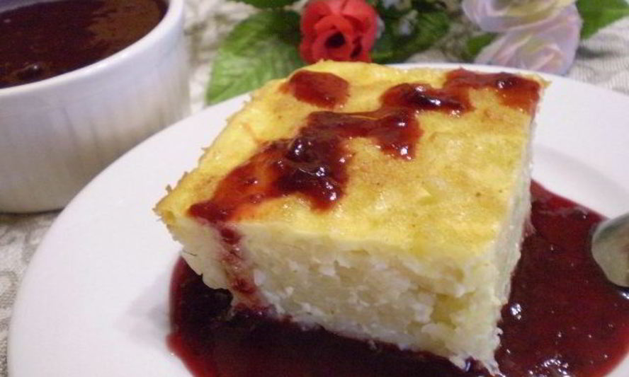 Рецепт лапшевника с творогом