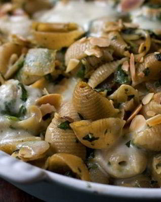 Макаронная запеканка с телячьими языками