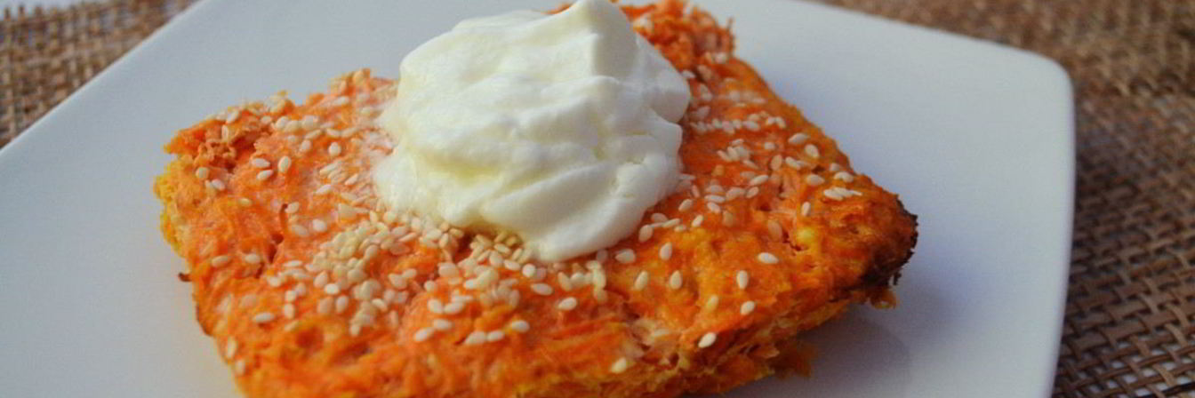 Морковная запеканка