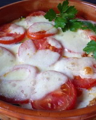 Мясная запеканка с овощами