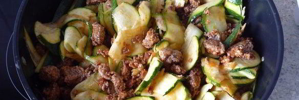 мясная запеканка с овощами