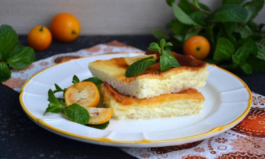 Рецепт нежной запеканки творожной в духовке