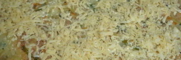 овощная запеканка с фаршем