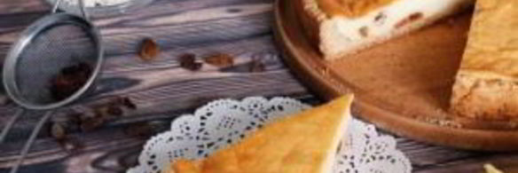 простой творожный пирог