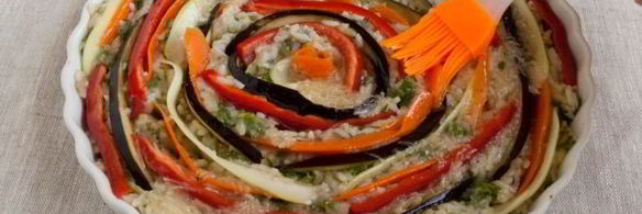 рисовая запеканка летний цветок