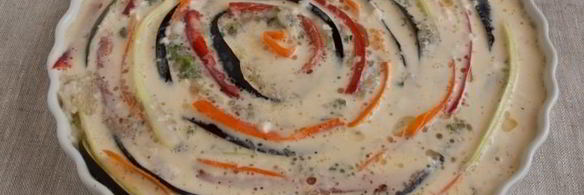 рисовая запеканка летний цветок