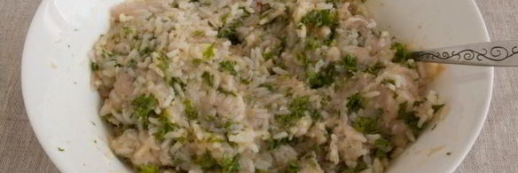 рисовая запеканка летний цветок