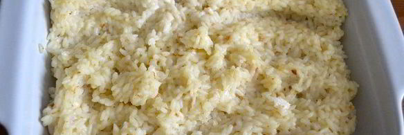 рисовая запеканка с лососем