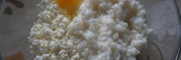 рисовая запеканка с творогом и яблоком