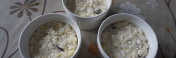 рисовая запеканка с творогом и яблоком