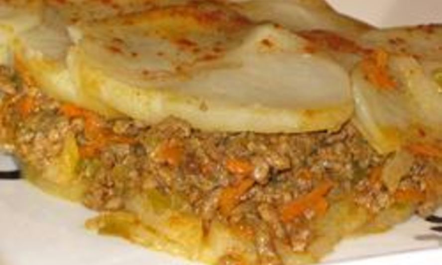 Рецепт сербской запеканки из фарша с картофелем