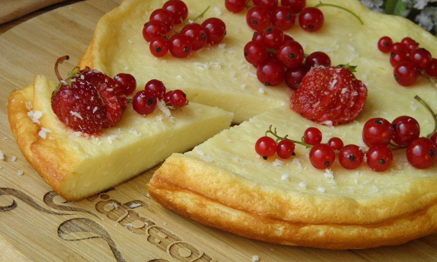 Рецепт творожной запеканки без манки
