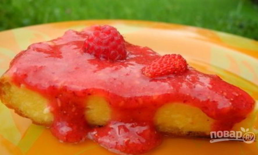 Рецепт творожной запеканки простой без манки