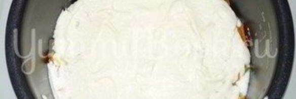 творожная запеканка с начинкой из мультиварки