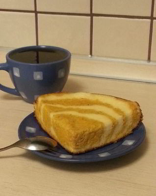 Творожная запеканка с тыквой