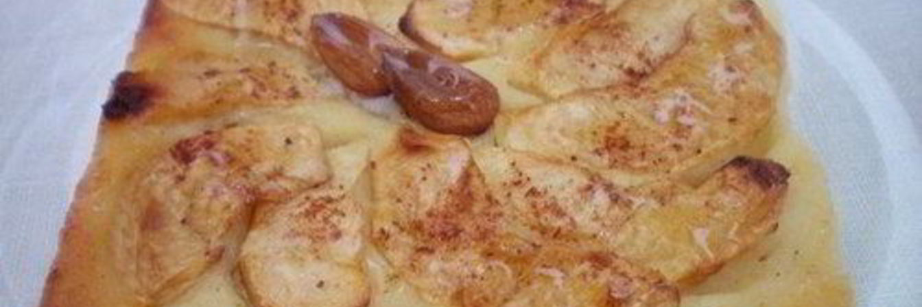 Творожная запеканка с яблоками в микроволновке за 5 минут