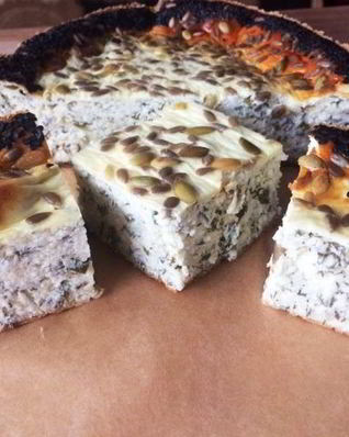 Творожная запеканка Весенняя