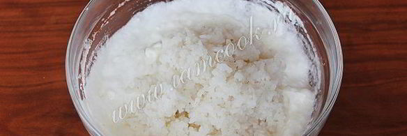 творожно-рисовая запеканка