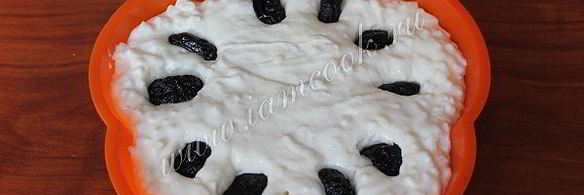 творожно-рисовая запеканка